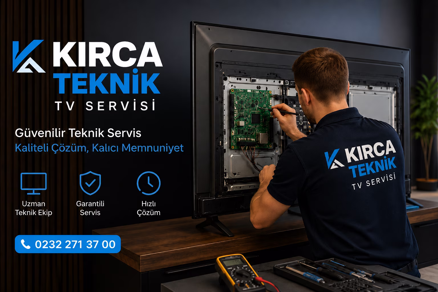 İzmir televizyon servisi profesyonel ekip